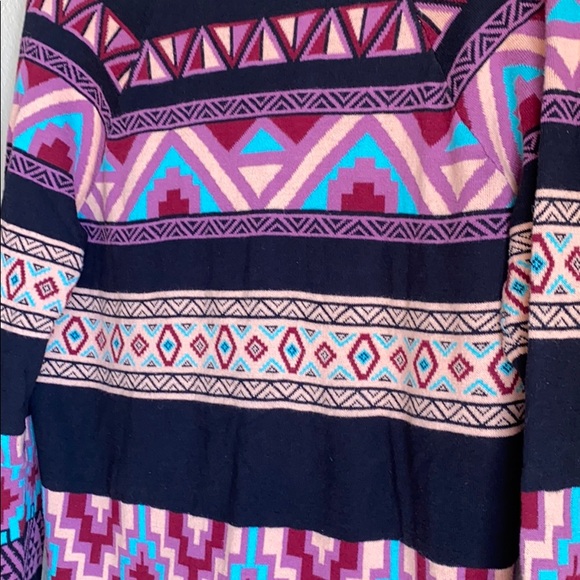 Nollie Aztec Design Cardigan - Sz Large - Picture 8 of 9